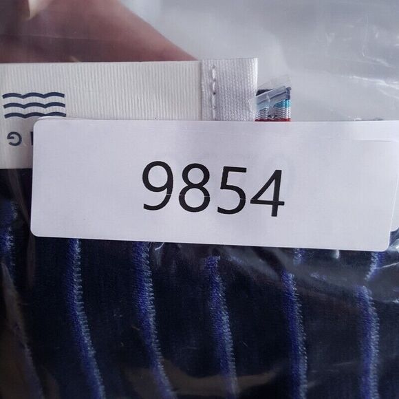 SOL ANGELES Mens Shorts Medium Blue Pull On CAPRI STRIPE Logo Drawstring $118 - Picture 10 of 10